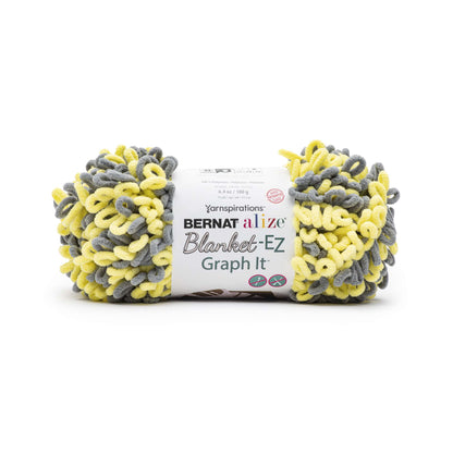 Bernat Alize Blanket-EZ Graph It Yarn - Discontinued Shades Highlight Steel