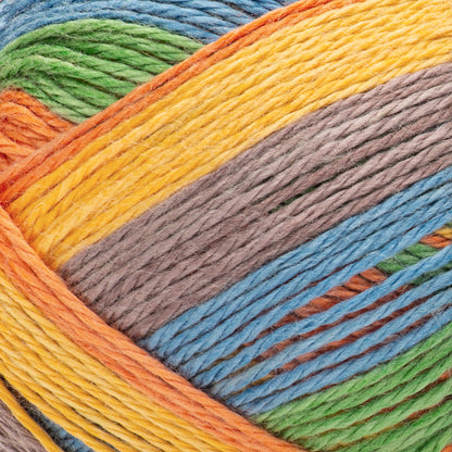 Bernat Softee Baby Stripes Yarn (250g/8.8oz) - Discontinued Shades Beachy Keen