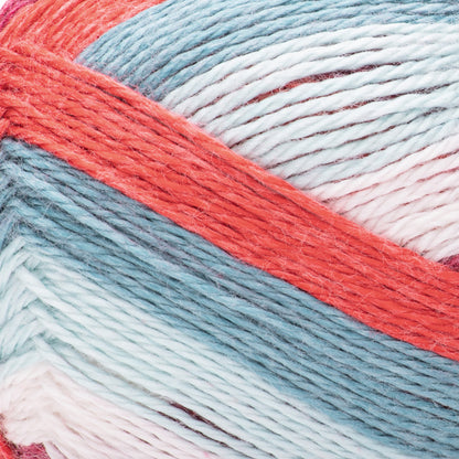 Bernat Softee Baby Stripes Yarn (250g/8.8oz) - Discontinued Shades Rocket Pop
