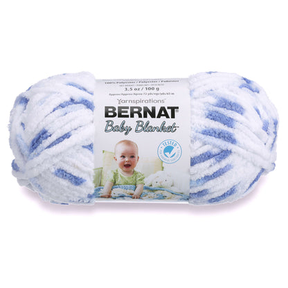 Bernat Baby Blanket Yarn - Discontinued Shades Little Denim Print