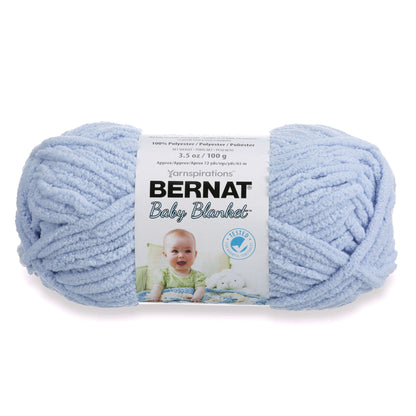 Bernat Baby Blanket Yarn - Discontinued shades Baby Blue