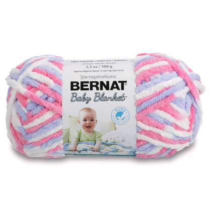 Bernat Baby Blanket Yarn - Discontinued shades Pink/Blue Ombre