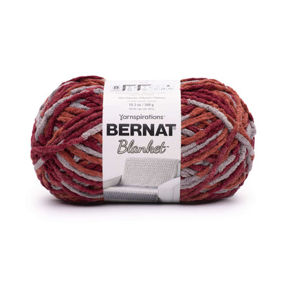 Bernat Blanket Yarn (300g/10.5oz) - Discontinued Shades Cordovan Variegate