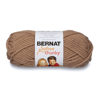 Bernat Softee Chunky Yarn (100g/3.5oz) - Discontinued Shades Soft Taupe