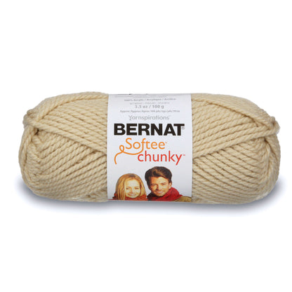 Bernat Softee Chunky Yarn (100g/3.5oz) - Discontinued Shades Linen