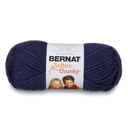 Bernat Softee Chunky Yarn (100g/3.5oz) - Discontinued Shades Faded Denim