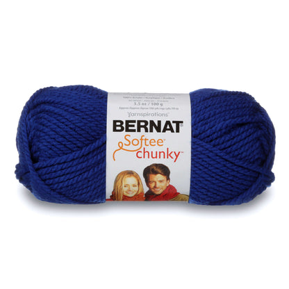 Bernat Softee Chunky Yarn (100g/3.5oz) - Discontinued Shades Royal Blue