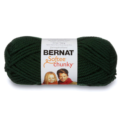 Bernat Softee Chunky Yarn (100g/3.5oz) - Discontinued Shades Dark Green