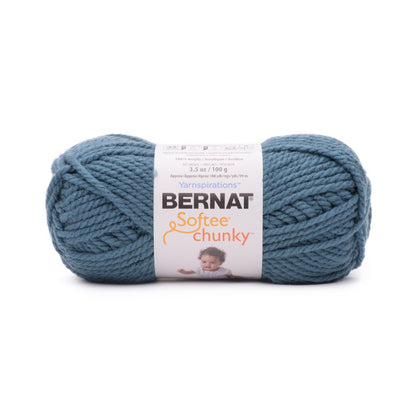 Bernat Softee Chunky Yarn (100g/3.5oz) - Discontinued Shades Denim Blue