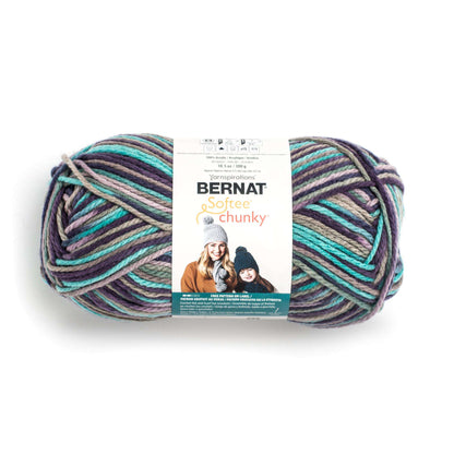 Bernat Softee Chunky Ombres Yarn (300g/10.5oz) - Discontinued Shades Shadow Ombre