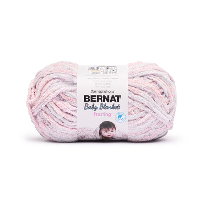 Bernat Baby Blanket Frosting Yarn (300g/10.6oz) Pink Plum