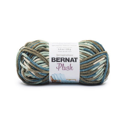 Bernat Plush Yarn (250g/8.8oz) - Discontinued Shades Deep Woods
