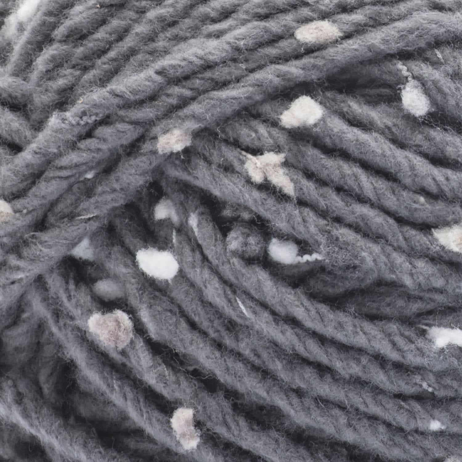 Bernat Forever Fleece Tweeds Yarn (250g/8.8oz) Coal Tweed