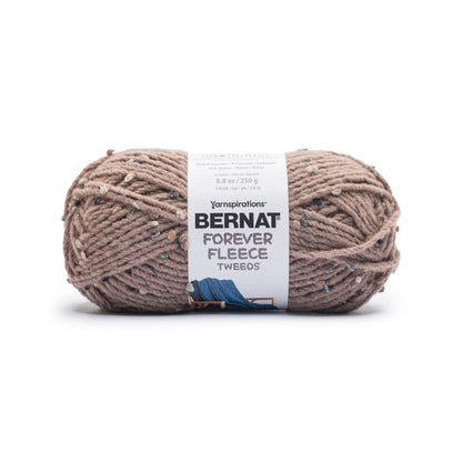 Bernat Forever Fleece Tweeds Yarn (250g/8.8oz) - Discontinued Shades Bark Tweed