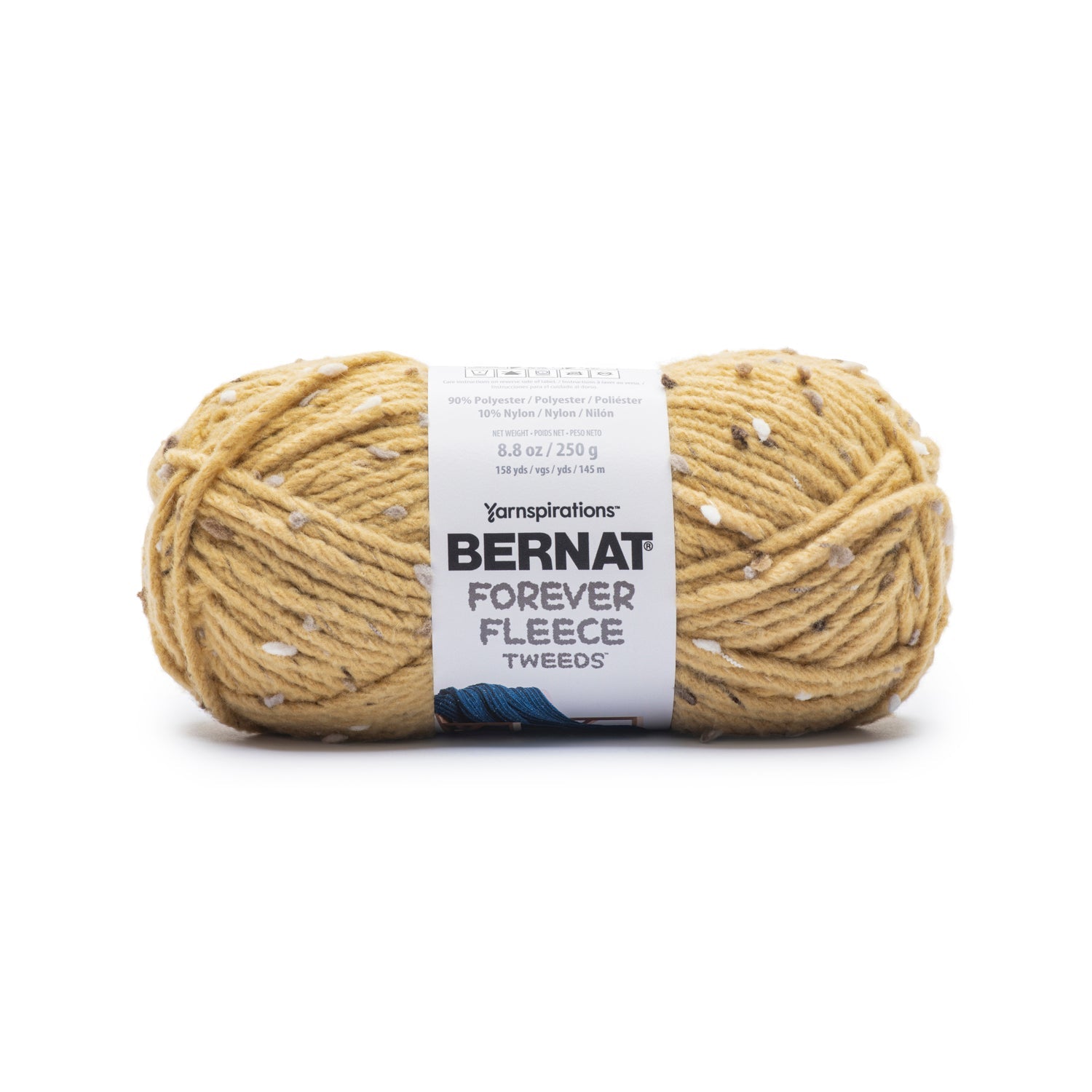 Bernat Forever Fleece Tweeds Yarn (250g/8.8oz) Amber Tweed