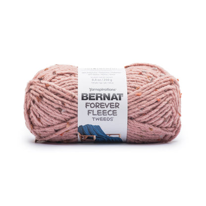 Bernat Forever Fleece Tweeds Yarn (250g/8.8oz) - Discontinued Shades Rose Hip Tweed