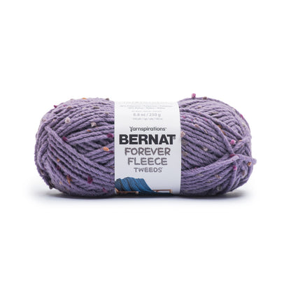 Bernat Forever Fleece Tweeds Yarn (250g/8.8oz) - Discontinued Shades Blackberry Tweed