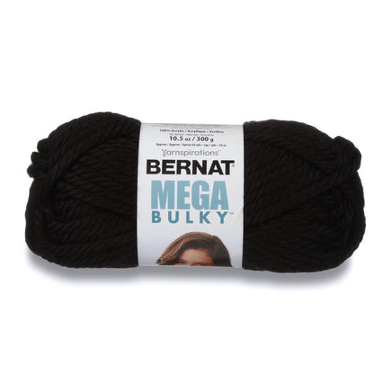 Bernat Mega Bulky Yarn (300g/10.5oz) - Discontinued Shades Black