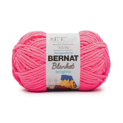 Bernat Blanket Brights Yarn (300g/10.5oz) - Discontinued Shades Pink Dazzle