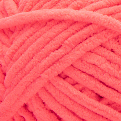 Bernat Blanket Brights Yarn (300g/10.5oz) - Discontinued Shades Neon Coral