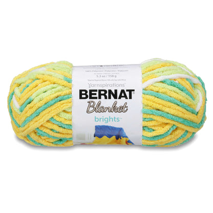 Bernat Blanket Brights Yarn - Discontinued Shades Lemonade Varg
