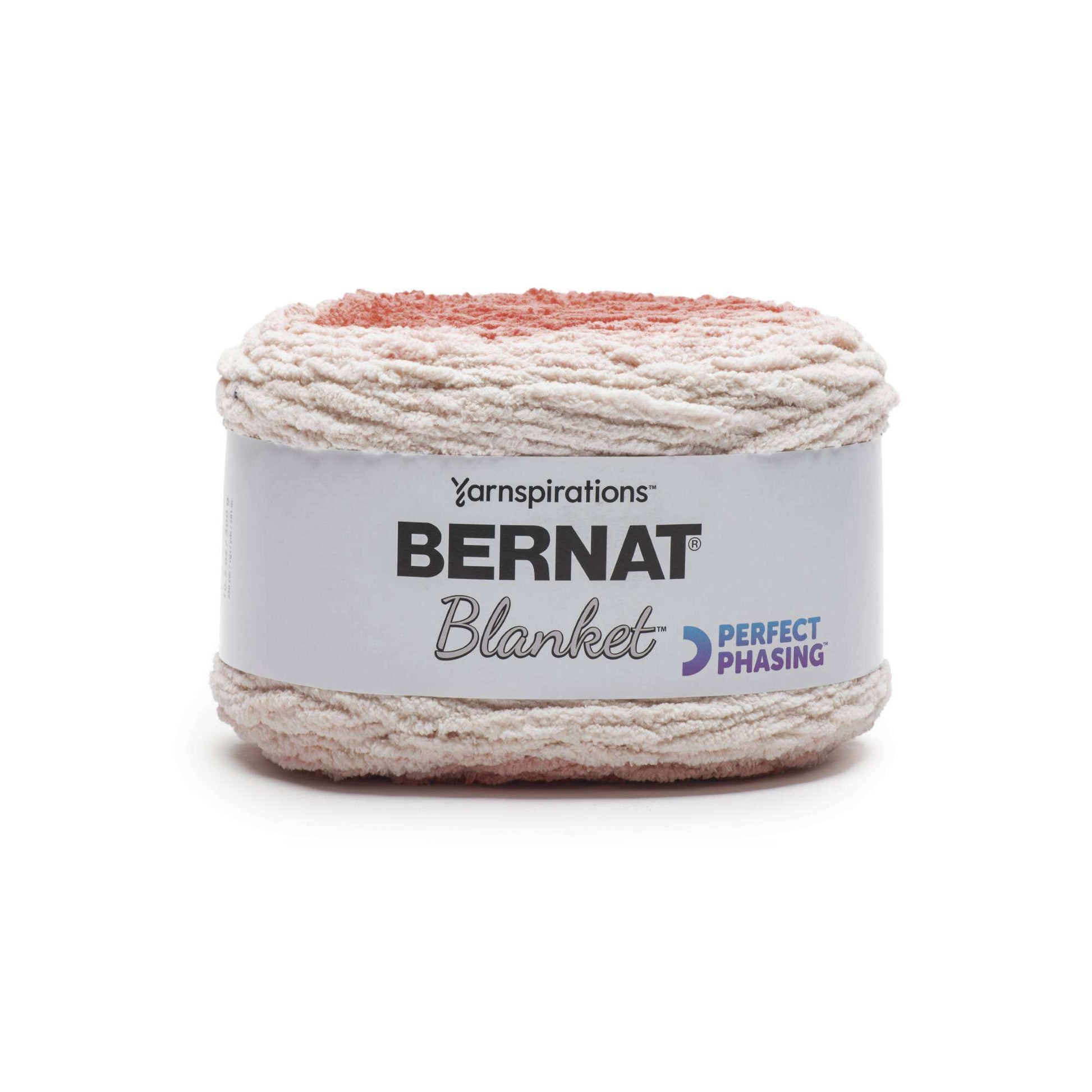 Bernat Blanket Ombre Shaded Blauw garen, pakket van 2 knotten van 300 g, polyester, categorie 6 super-volumineus, 201 m, voor breien of haken Bernat Blanket Ombre Shaded Blauw garen, pakket van 2 knotten van 300 g, polyester, categorie 6 super-volumineus, 201 m, voor breien of haken