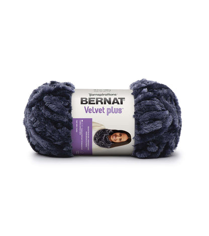Bernat Velvet Plus Yarn - Discontinued Shades Indigo Velvet