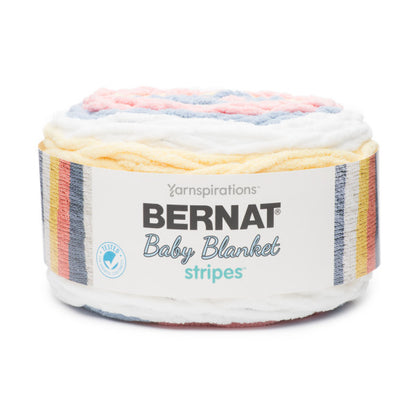 Bernat Baby Blanket Stripes Yarn - Discontinued Shades Skys The Limit