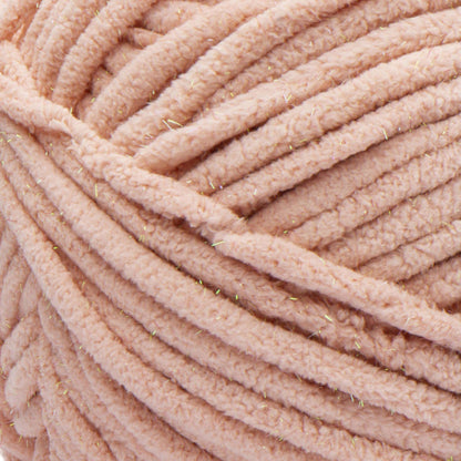Bernat Blanket Sparkle Yarn (300g/10.5oz) - Discontinued Shades Muted Coral Sparkle