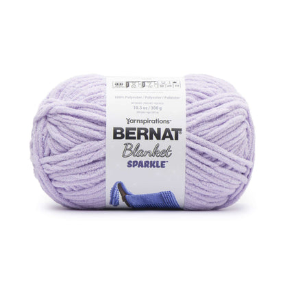 Bernat Blanket Sparkle Yarn (300g/10.5oz) - Discontinued Shades Lavender Sparkle
