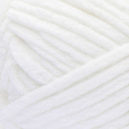 Bernat Blanket Sparkle Yarn (300g/10.5oz) - Discontinued Shades White Sparkle