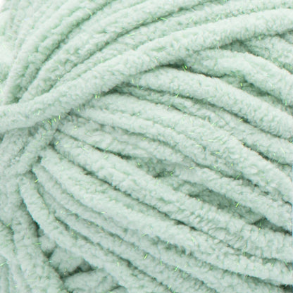 Bernat Blanket Sparkle Yarn (300g/10.5oz) - Discontinued Shades Barely Green Sparkle
