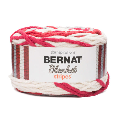 Bernat Blanket Stripes Yarn (300g/10.5oz) - Discontinued Shades Red Alert