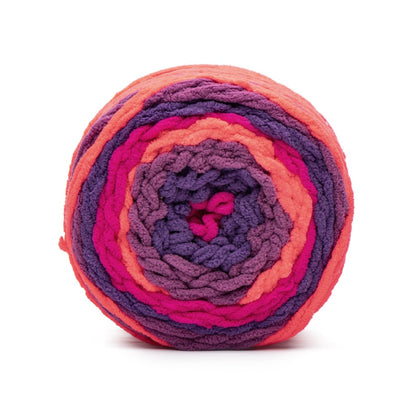 Bernat Blanket Stripes Yarn (300g/10.5oz) - Discontinued Shades Neon Plum