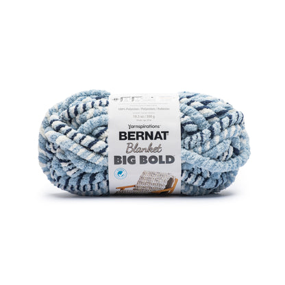 Bernat Blanket Big Bold Yarn (300g/10.5oz) - Retailer Exclusive Blue Bold