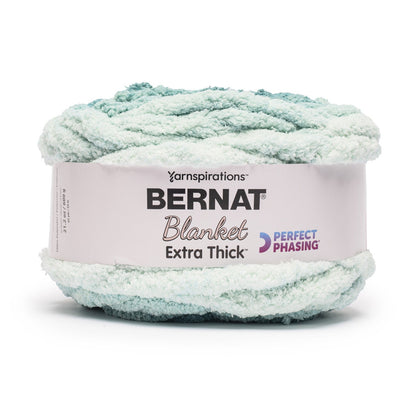 Bernat Blanket Extra Thick Perfect Phasing Yarn (600g/21.2oz) Emerald Pine