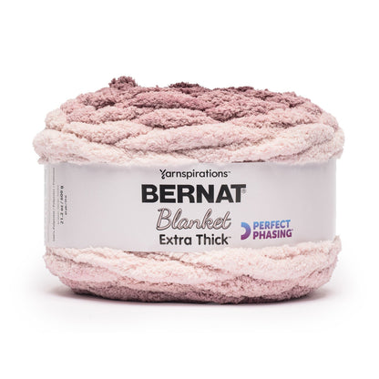 Bernat Blanket Extra Thick Perfect Phasing Yarn (600g/21.2oz) Burgundy Wine