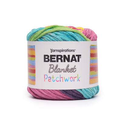 Bernat Blanket Patchwork Yarn (300g/10.5oz) Prism Splash