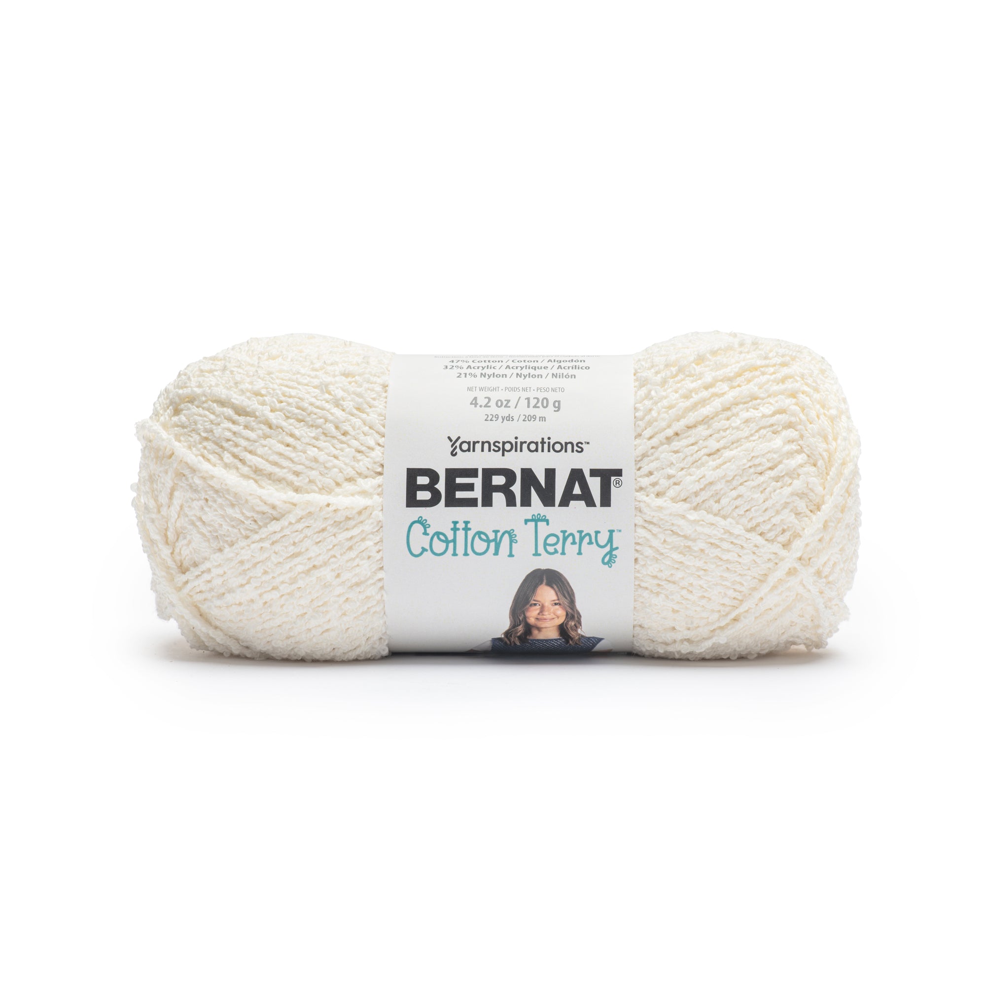 Bernat Cotton Terry Yarn (120G/4.2oz) | Yarnspirations