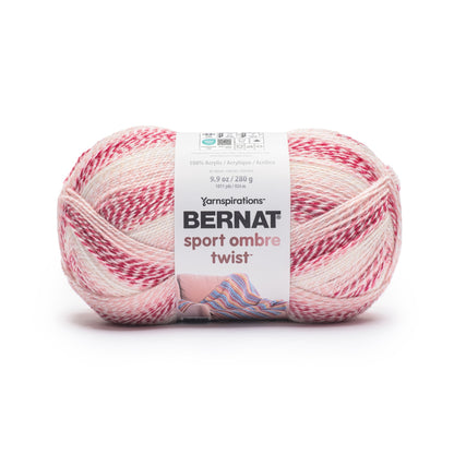 Bernat Sport Ombre Twist Yarn (280g/9.9oz) Lollipop Pink