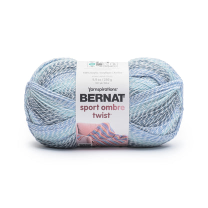Bernat Sport Ombre Twist Yarn (280g/9.9oz) Periwinkle Blue