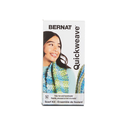 Bernat Quickweave Scarf Weaving Kit (140g/4.9oz) Aqua Twist