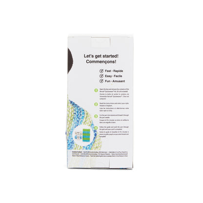 Bernat Quickweave Scarf Weaving Kit (140g/4.9oz) Aqua Twist