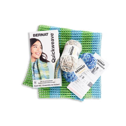 Bernat Quickweave Scarf Weaving Kit (140g/4.9oz) Aqua Twist