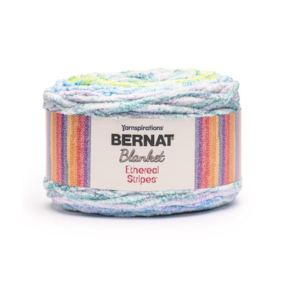 Bernat Blanket Ethereal Stripes Yarn (300g/10.5oz) Parakeet