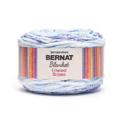 Bernat Blanket Ethereal Stripes Yarn (300g/10.5oz) Starry Sky