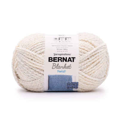 Bernat Blanket Twist Yarn (300g/10.5oz) - Discontinued Shades Cream