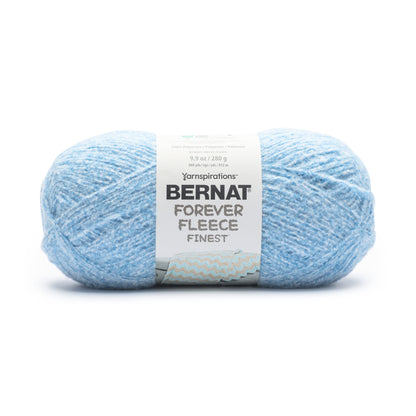 Bernat Forever Fleece Finest Yarn (280g/9.9oz) Sky Blue Heather