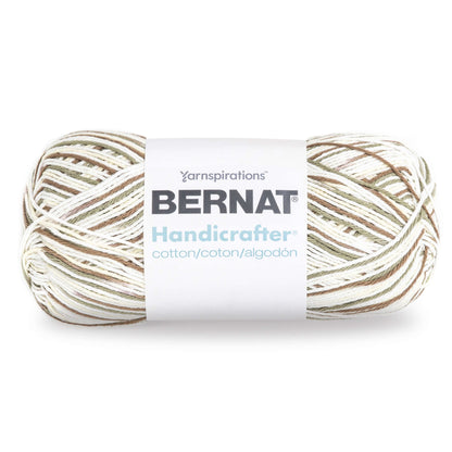 Bernat Handicrafter Cotton Ombres Yarn (340g/12oz) - Discontinued Shades Wooded Moss