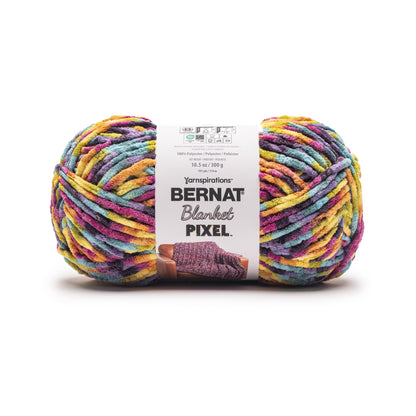 Bernat Blanket Pixel Yarn (300g/10.5oz) All The Colors